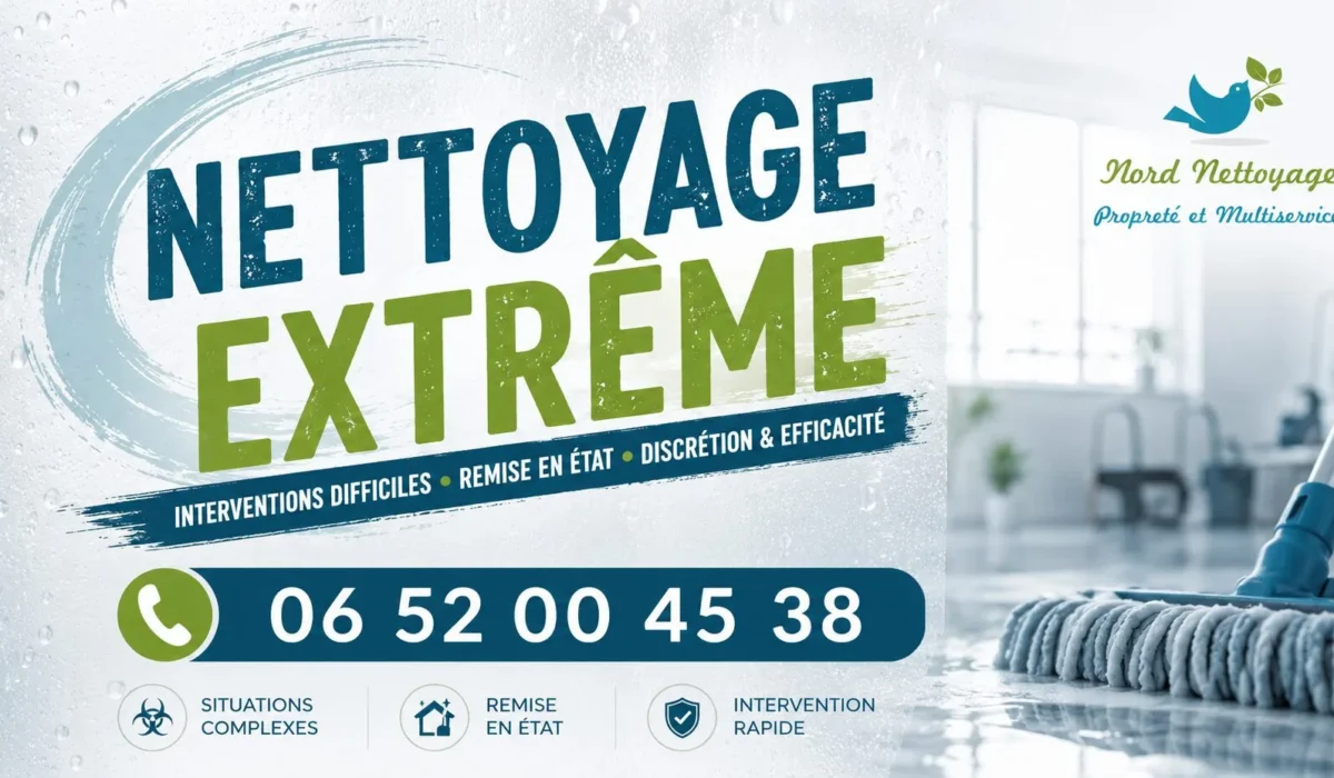 Senlis : Nos prestations de nettoyage extrême
