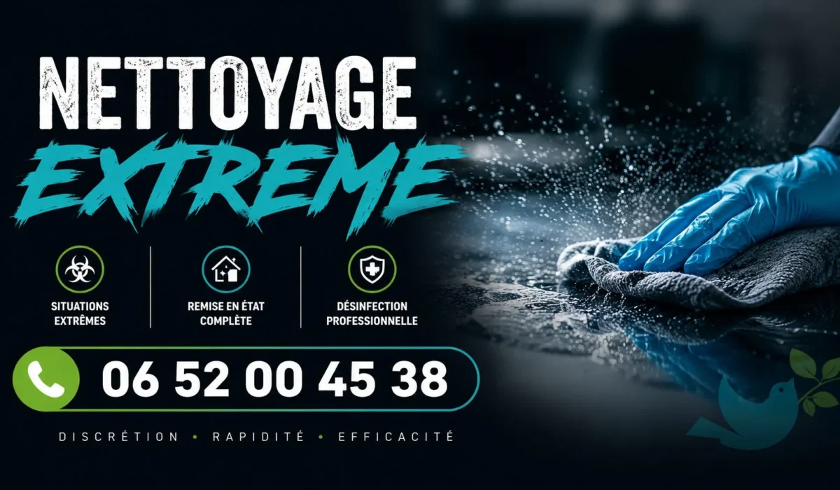 Sens : nos prestations de nettoyage extrême