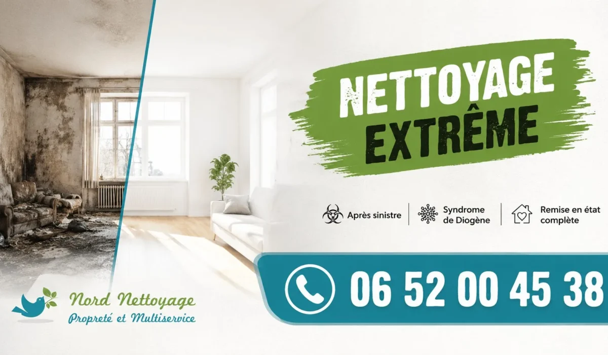 Serifontaine : nos prestations de nettoyage extrême