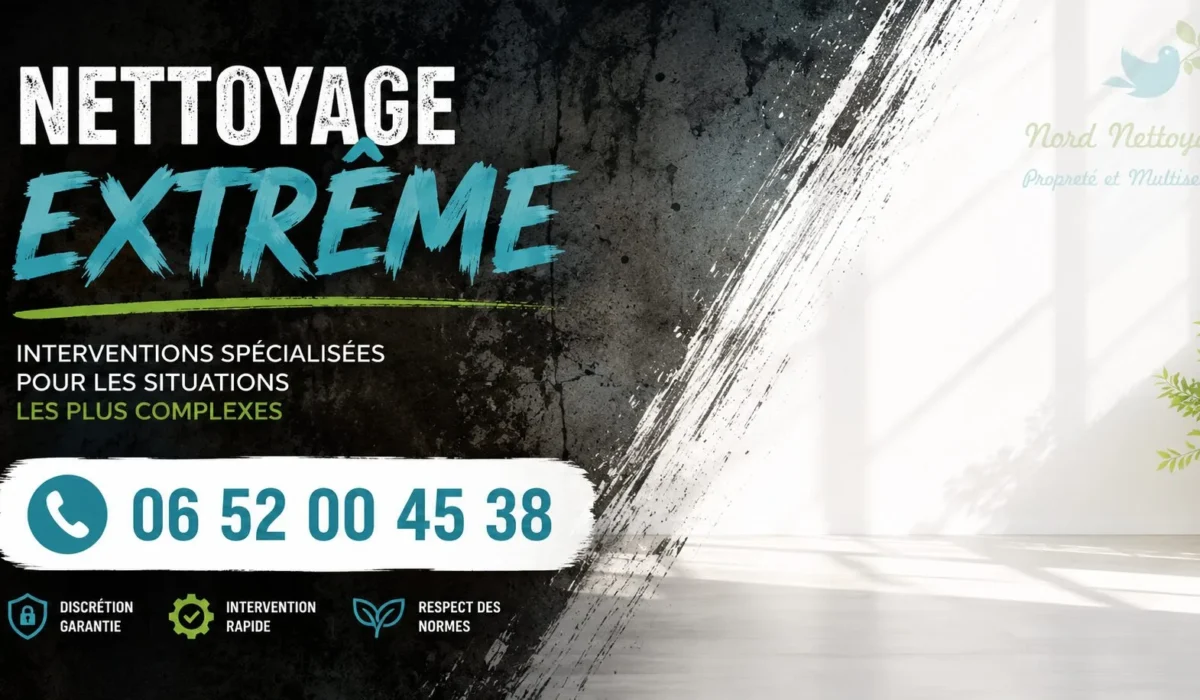 Serris : nos prestations de nettoyage extrême