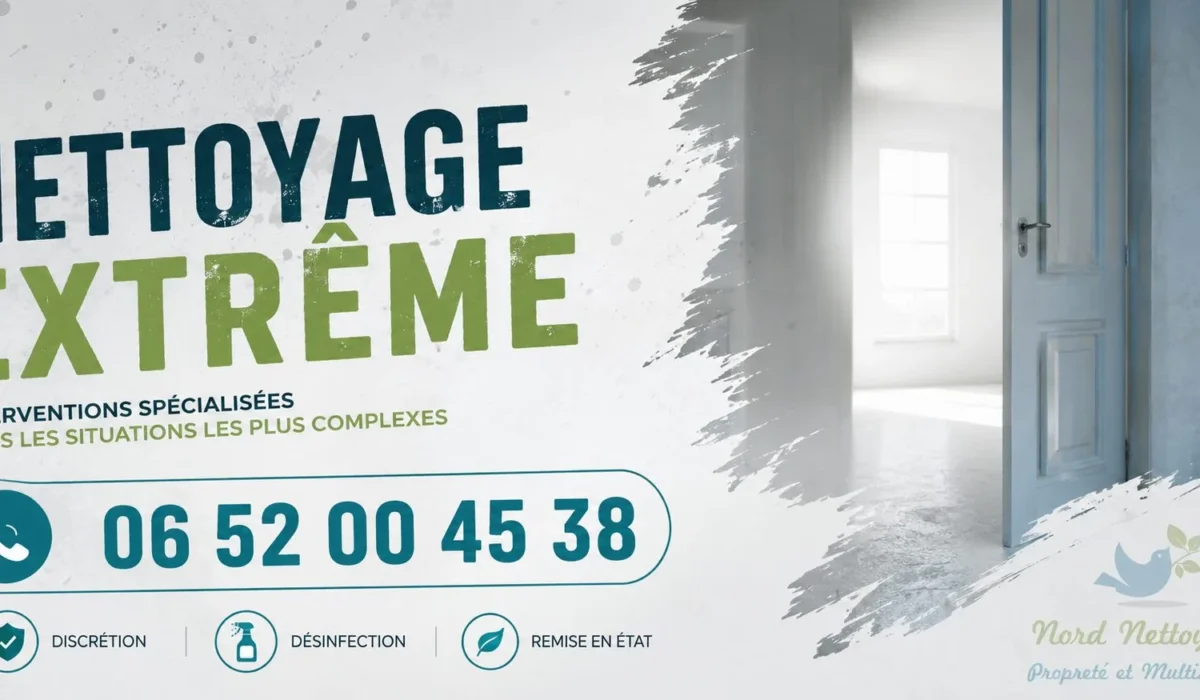 Servon : nos prestations de nettoyage extrême