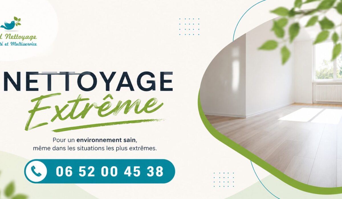 Nettoyage extrême à Seurre avec Nord Nettoyage