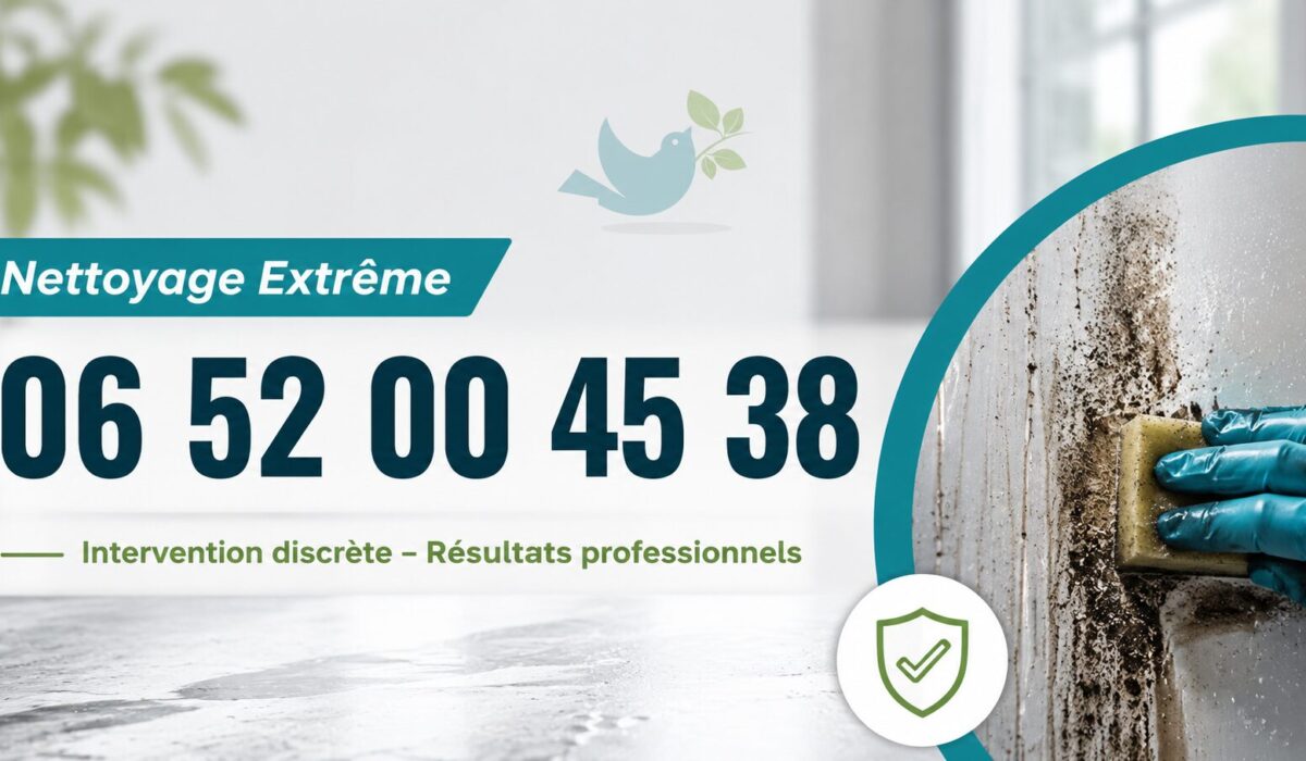 Nettoyage extrême d’un logement insalubre à Sèvres après accumulation importante d’encombrants