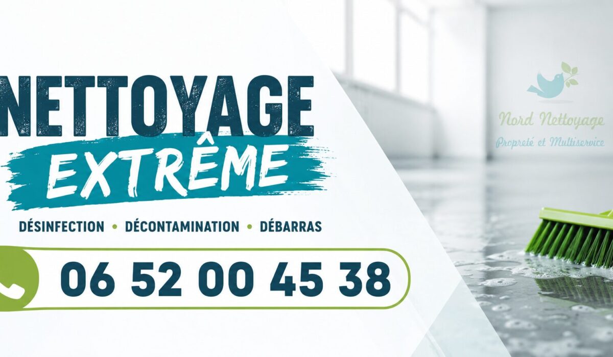 Nettoyage extrême à Sevrier réalisé par Nord Nettoyage avec intervention rapide pour logements insalubres, après sinistre, Diogène et après décès.