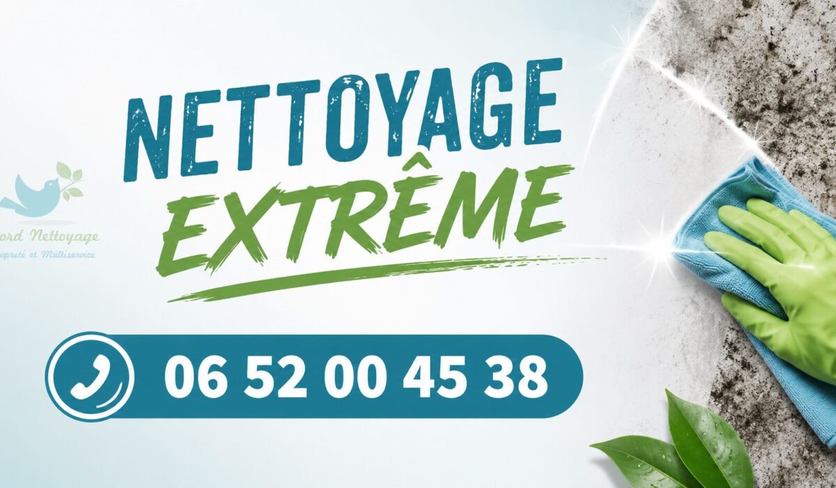 Nettoyage extrême à Sillingy réalisé par Nord Nettoyage pour logements insalubres, après sinistre et débarras.