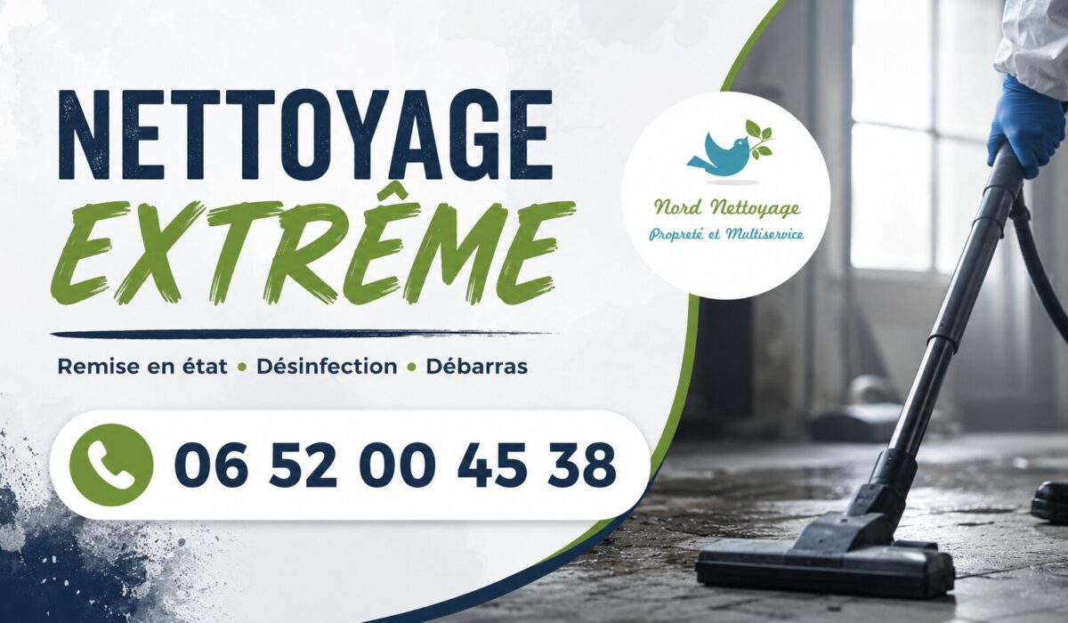 Service de nettoyage extrême à Stains avec désinfection, débarras et assainissement de logements insalubres