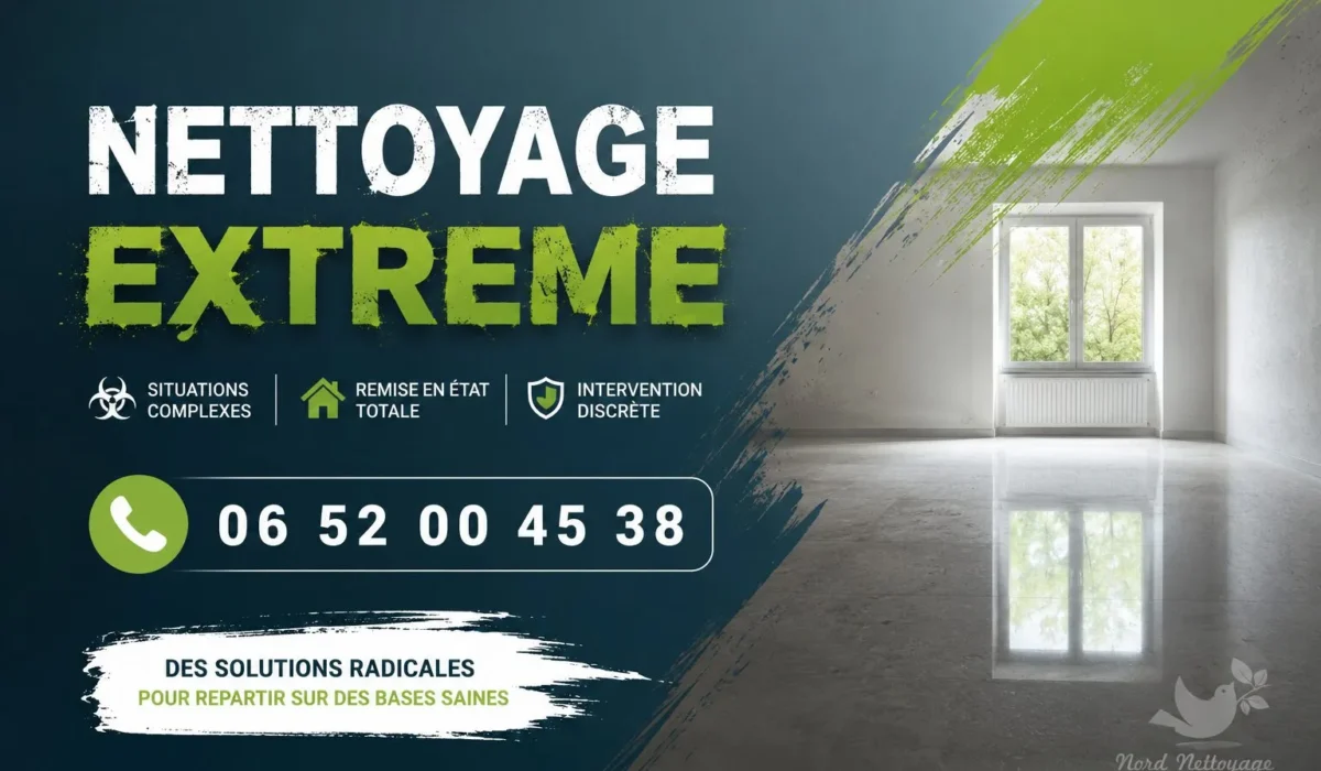 Steenwerck : nos prestations de nettoyage extrême