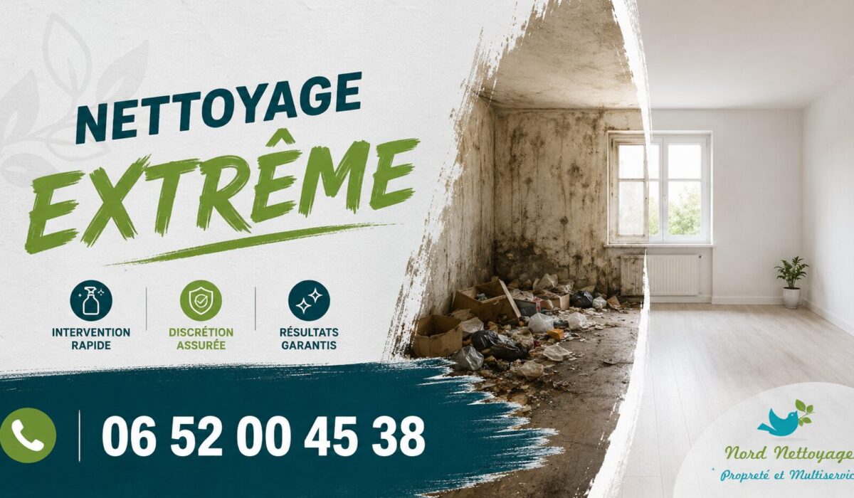 Avant après nettoyage extrême à Taluyers avec remise en état complète d’un logement insalubre et désinfection professionnelle.