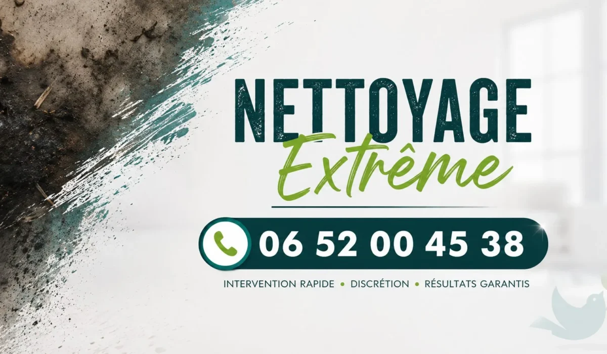 Tergnier : Nos prestations de nettoyage extrême