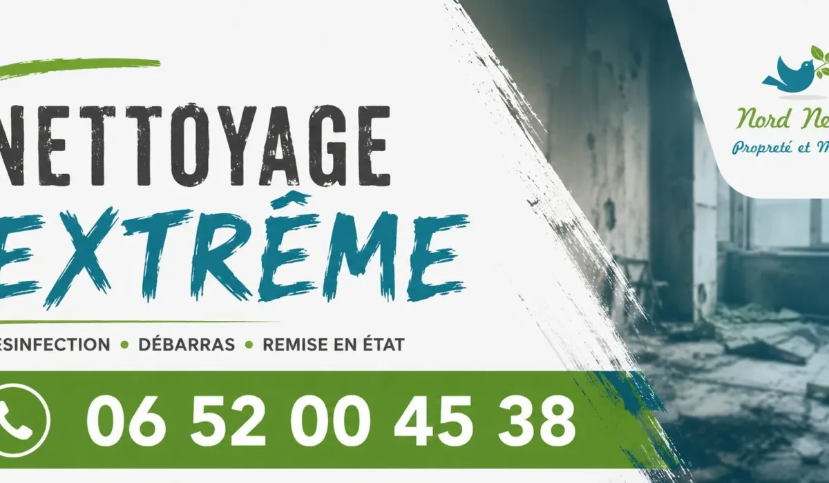 Thomery : nos prestations de nettoyage extrême