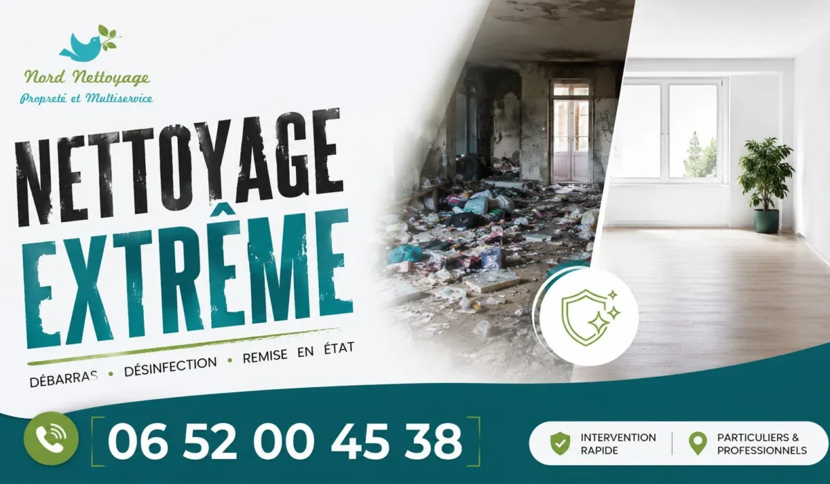 Thourotte : nos prestations de nettoyage extrême