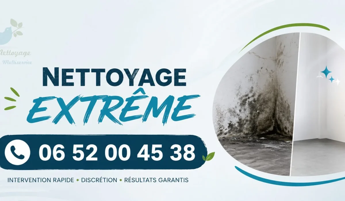 Trith-Saint-Léger : nos prestations de nettoyage extrême