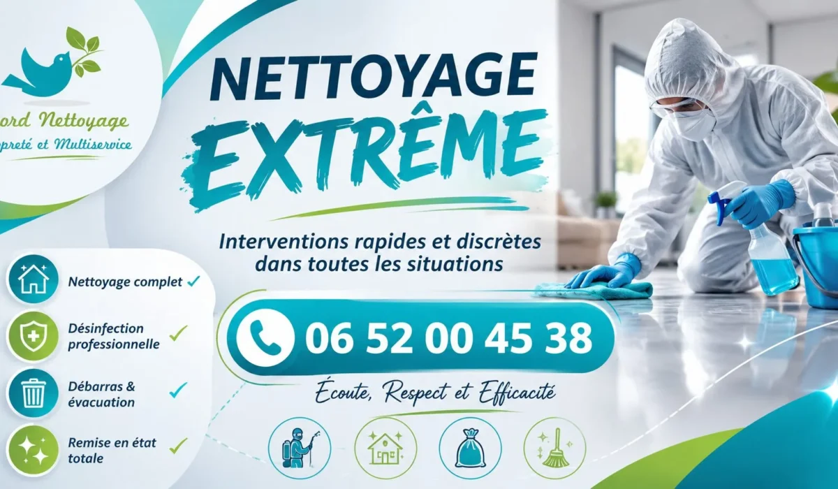 Valenton : nos prestations de nettoyage extrême