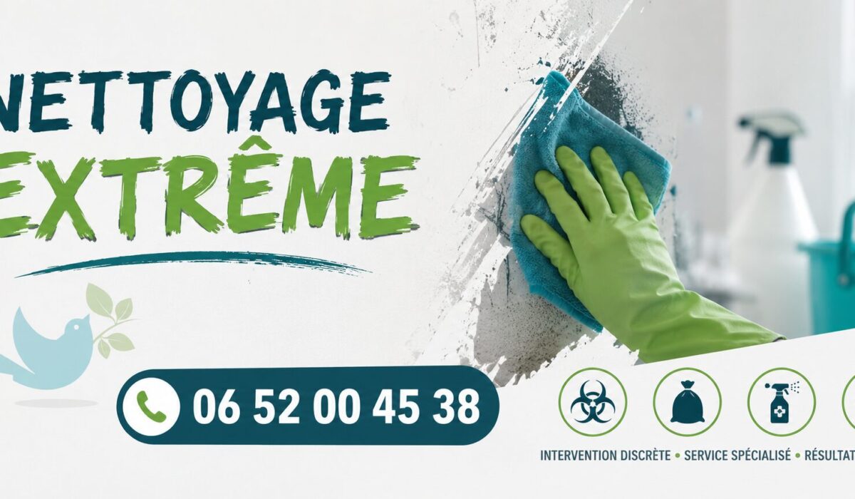 Entreprise de nettoyage extrême à Vanves avec intervention spécialisée pour logements insalubres, débarras et désinfection.