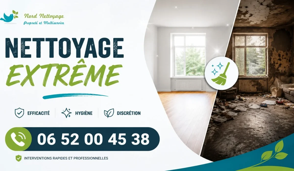 Vauréal : nos prestations de nettoyage extrême