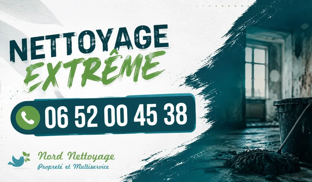 Vendin-le-Vieil : nos prestations de nettoyage extrême