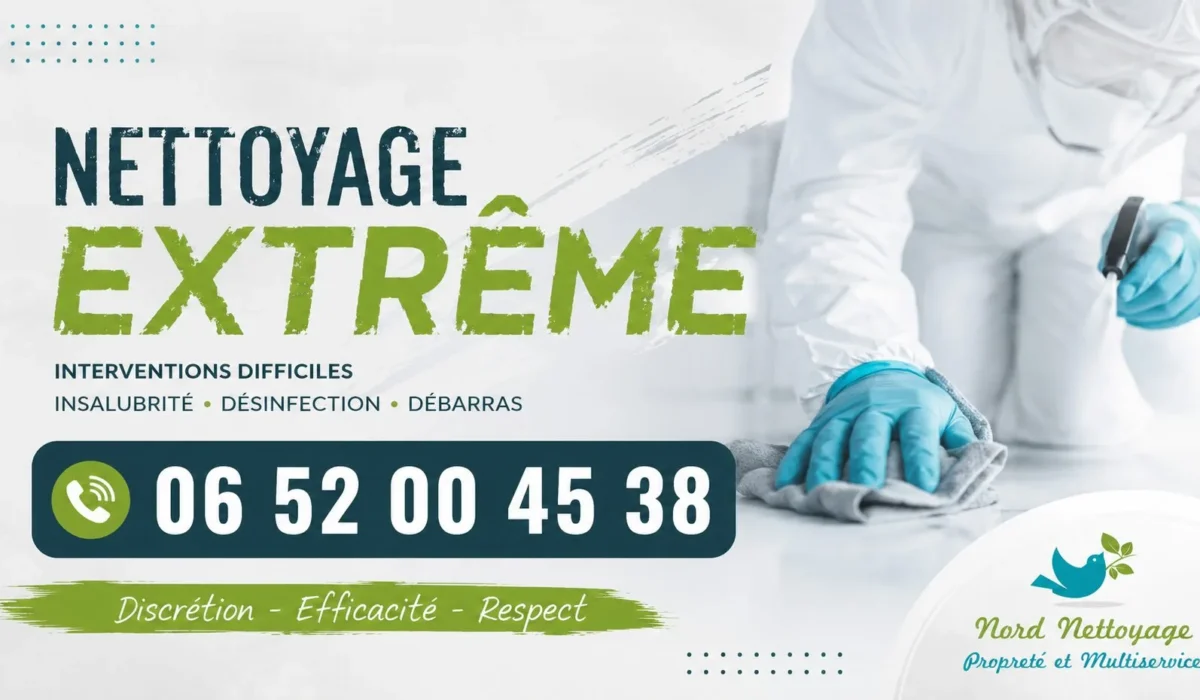 Verneuil-l’Étang : nos prestations de nettoyage extrême
