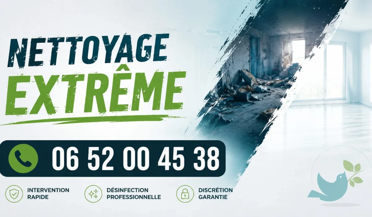 Vervins : nos prestations de nettoyage extrême