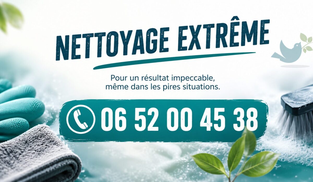 Nettoyage extrême à Villaz par Nord Nettoyage, spécialiste de la remise en état, du débarras et de la désinfection de logements insalubres.