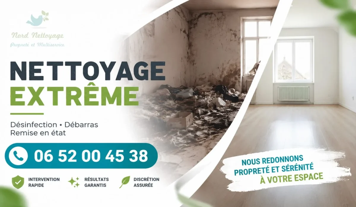 Villeneuve-la-Guyard : nos prestations de nettoyage extrême