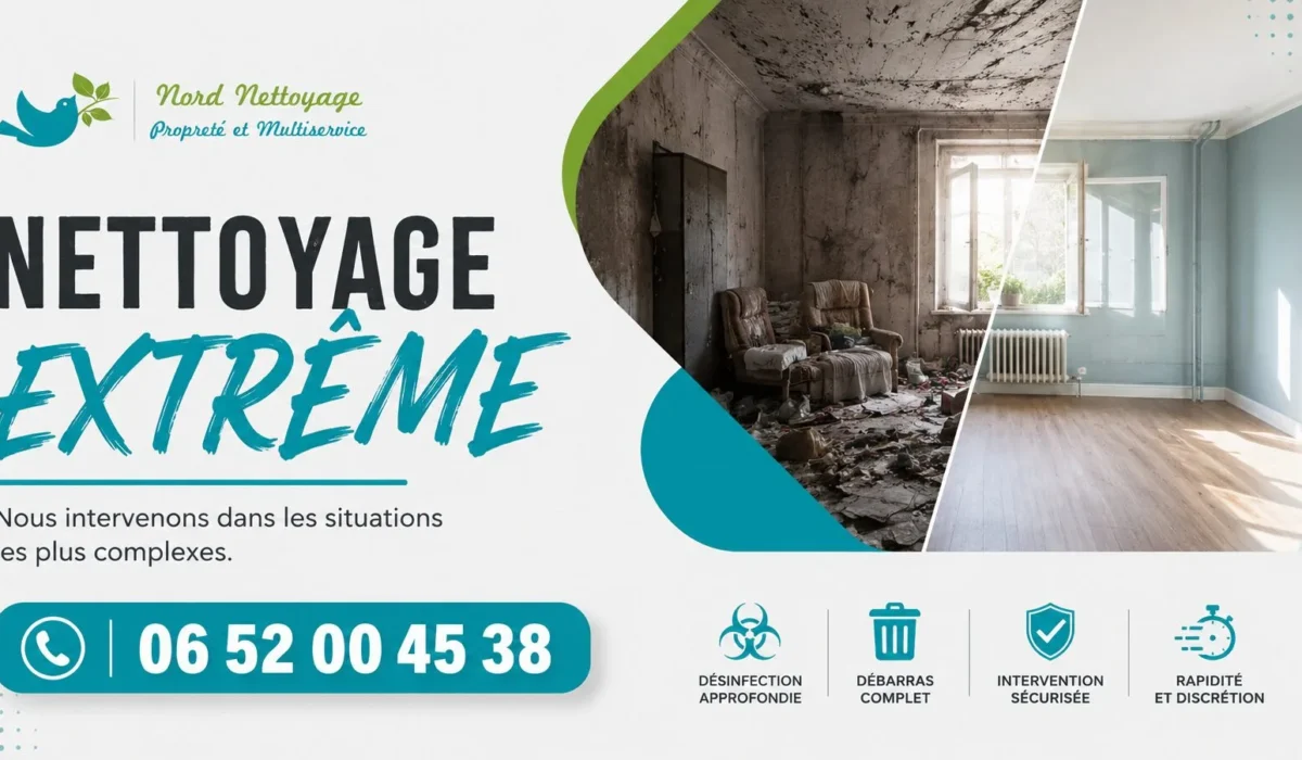 Villeneuve-le-Roi : nos prestations de nettoyage extrême