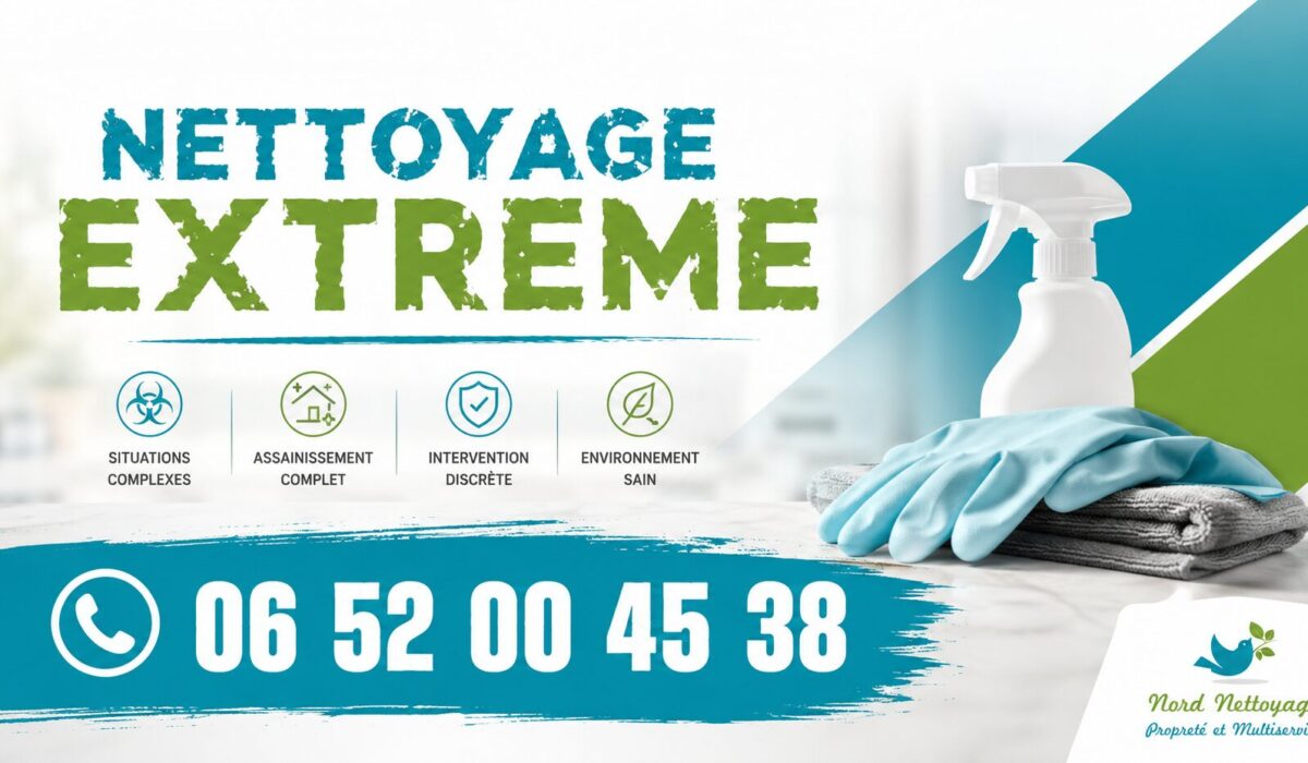 Intervention de nettoyage extrême à Villiers-le-Bel avec assainissement complet et remise en état de logements insalubres