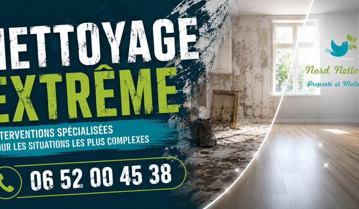 Service de nettoyage extrême à Vincennes avec intervention spécialisée pour logements insalubres, syndrome de Diogène et désinfection complète