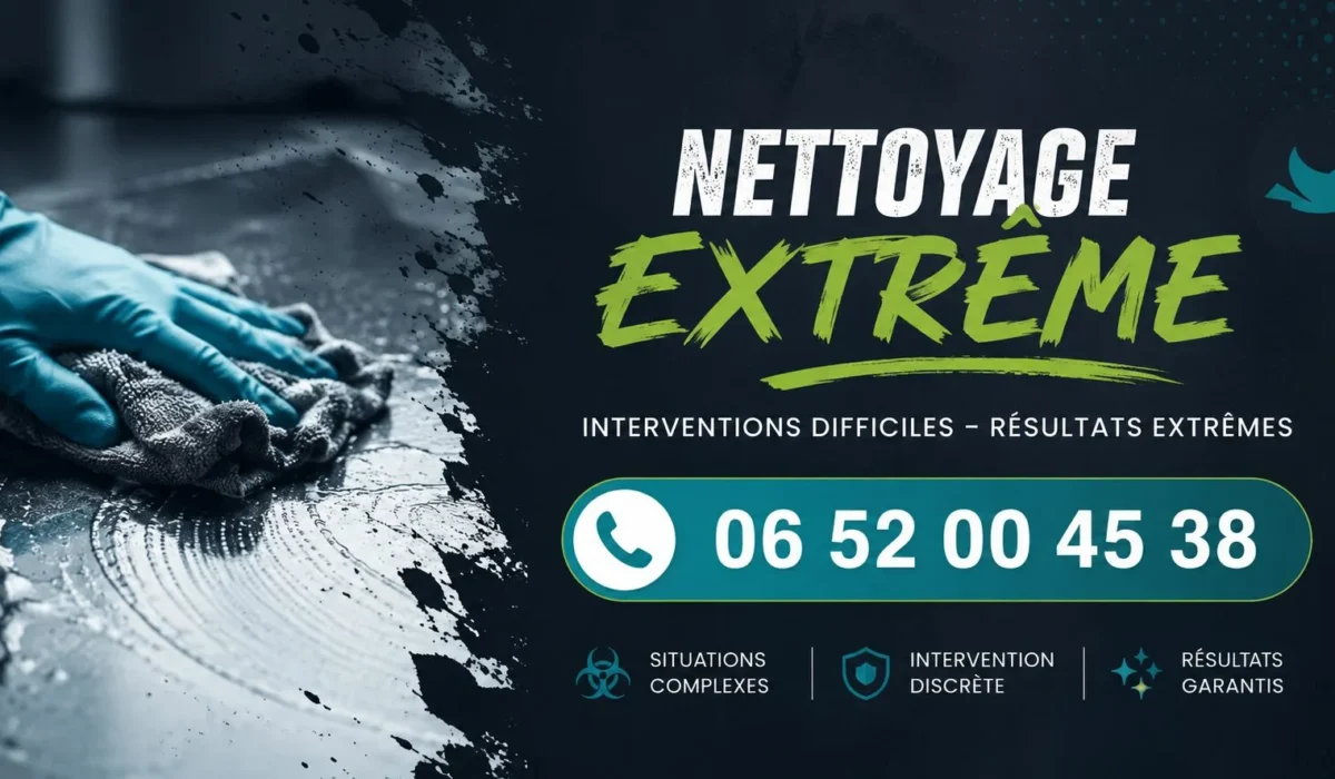 Voujeaucourt : nos prestations de nettoyage extrême