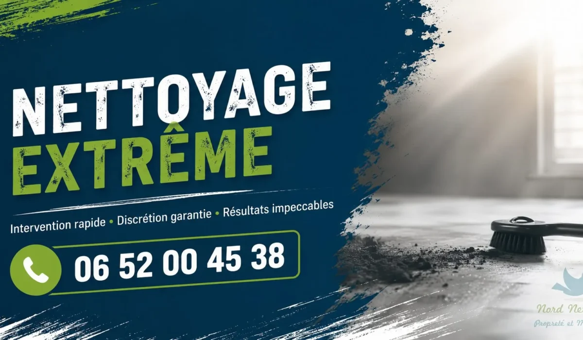 Wallers : nos prestations de nettoyage extrême