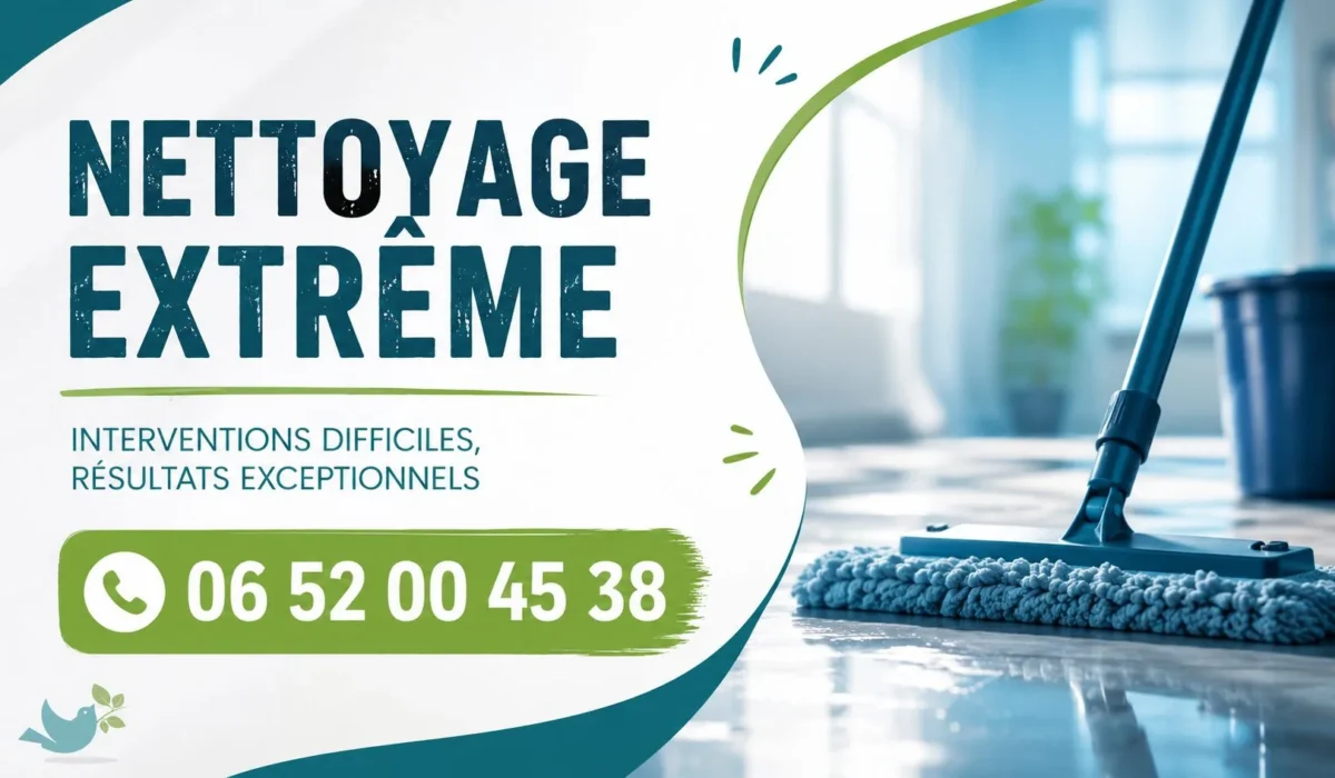 Wavrin : nos prestations de nettoyage extrême