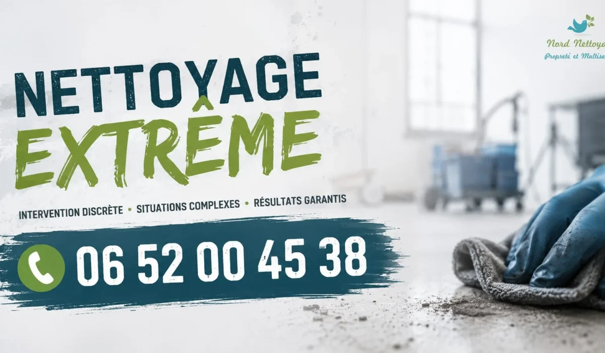 Wervicq-Sud : nos prestations de nettoyage extrême
