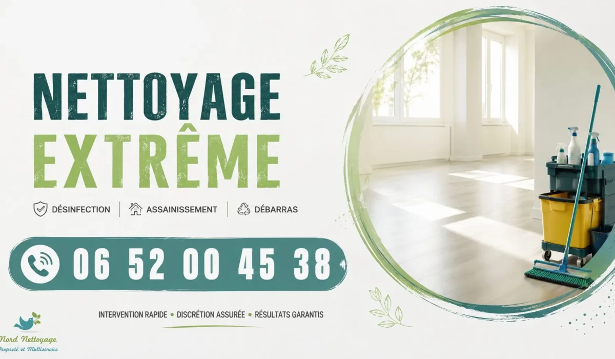Wimereux : nos prestations de nettoyage extrême