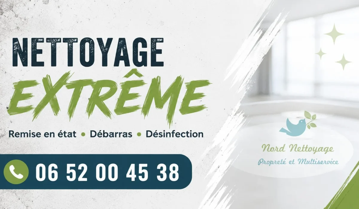 Wormhout : nos prestations de nettoyage extrême
