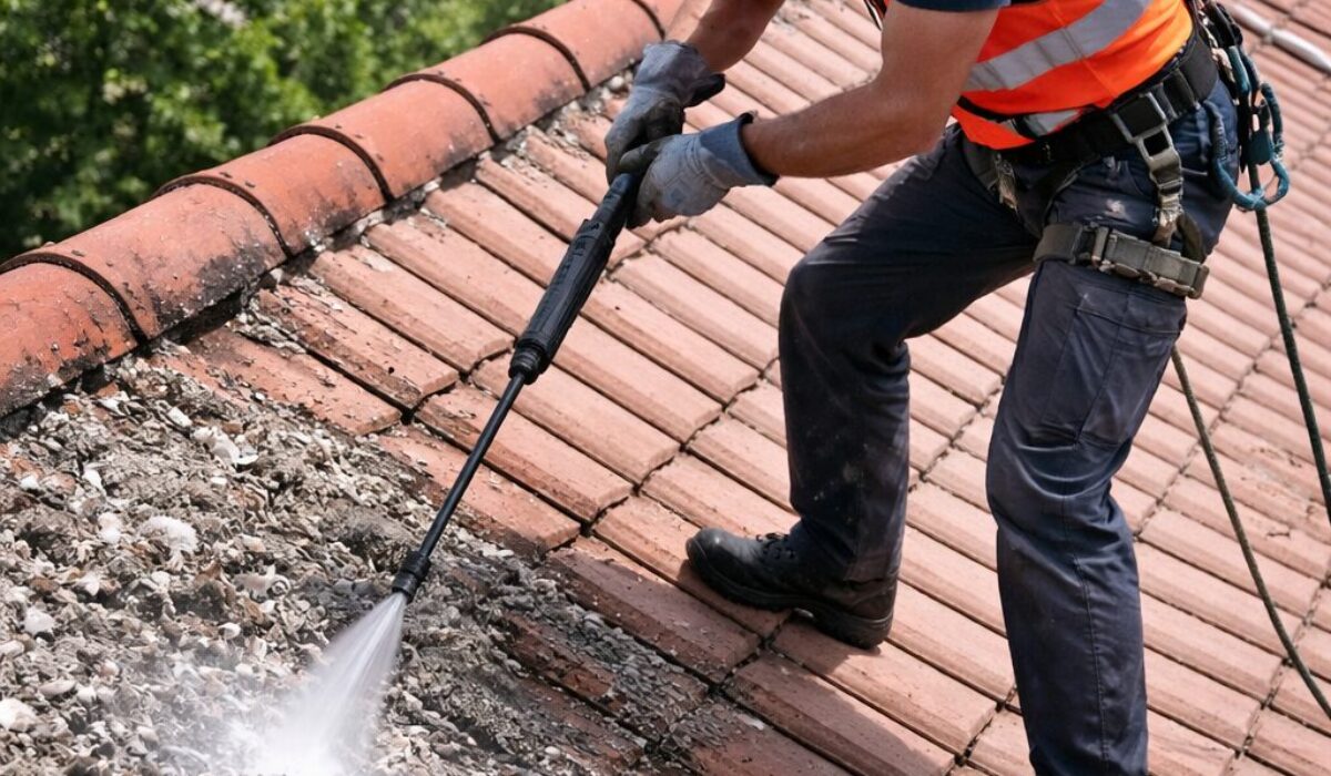 nettoyage fientes de pigeon