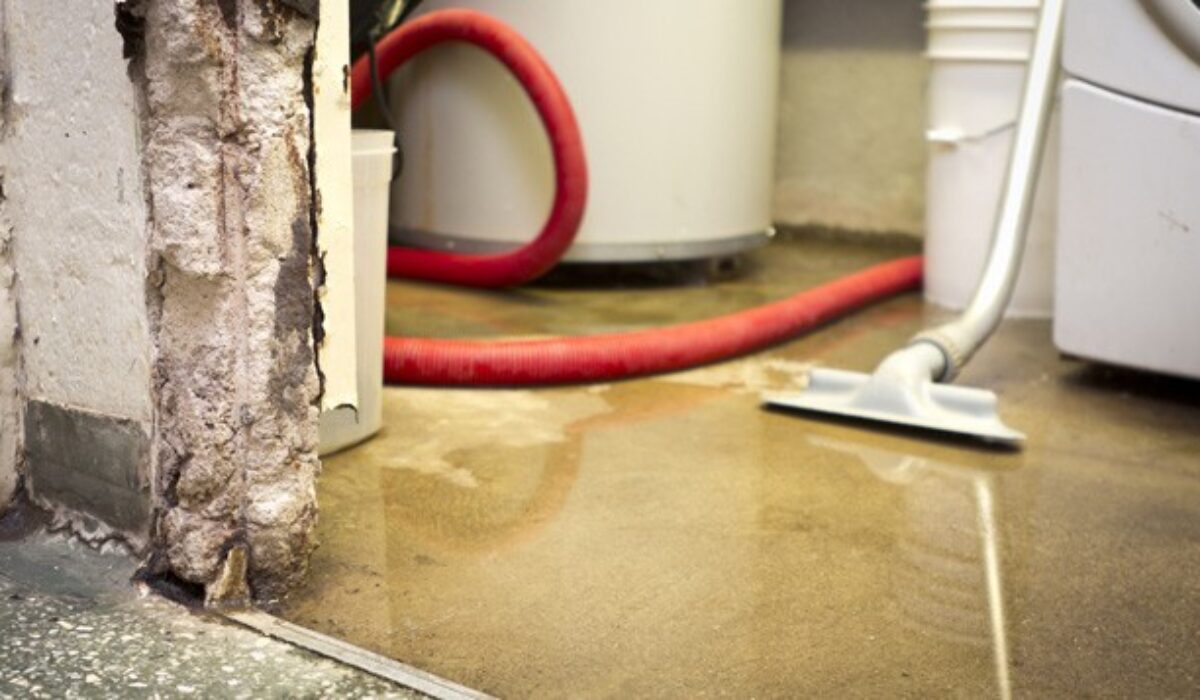 Nettoyage après un dégât des eaux