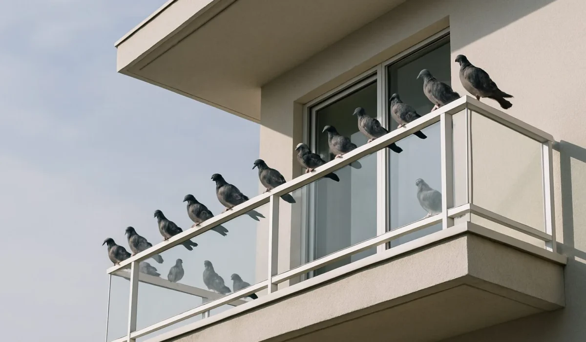 Que faire si des pigeons reviennent toujours au même endroit