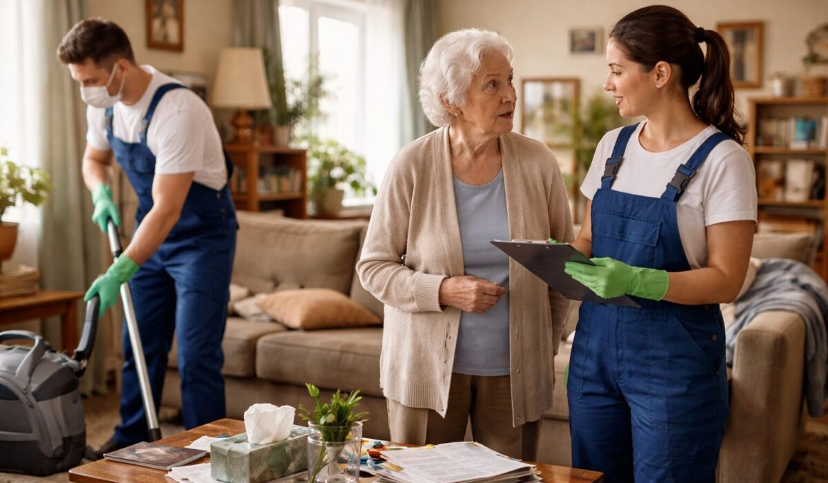 Préserver les repères d’une personne fragile pendant l’assainissement rapide de son logement