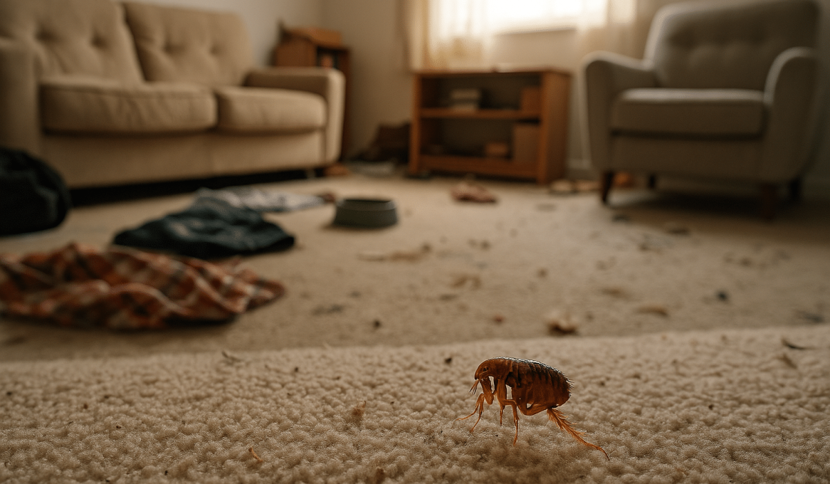 Nos 6 conseils pour débarrasser des puces dans une maison